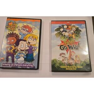Nickelodeon Rugrats Movie Bundle - Rugrats: All Grown Up & Go Wild Movies
